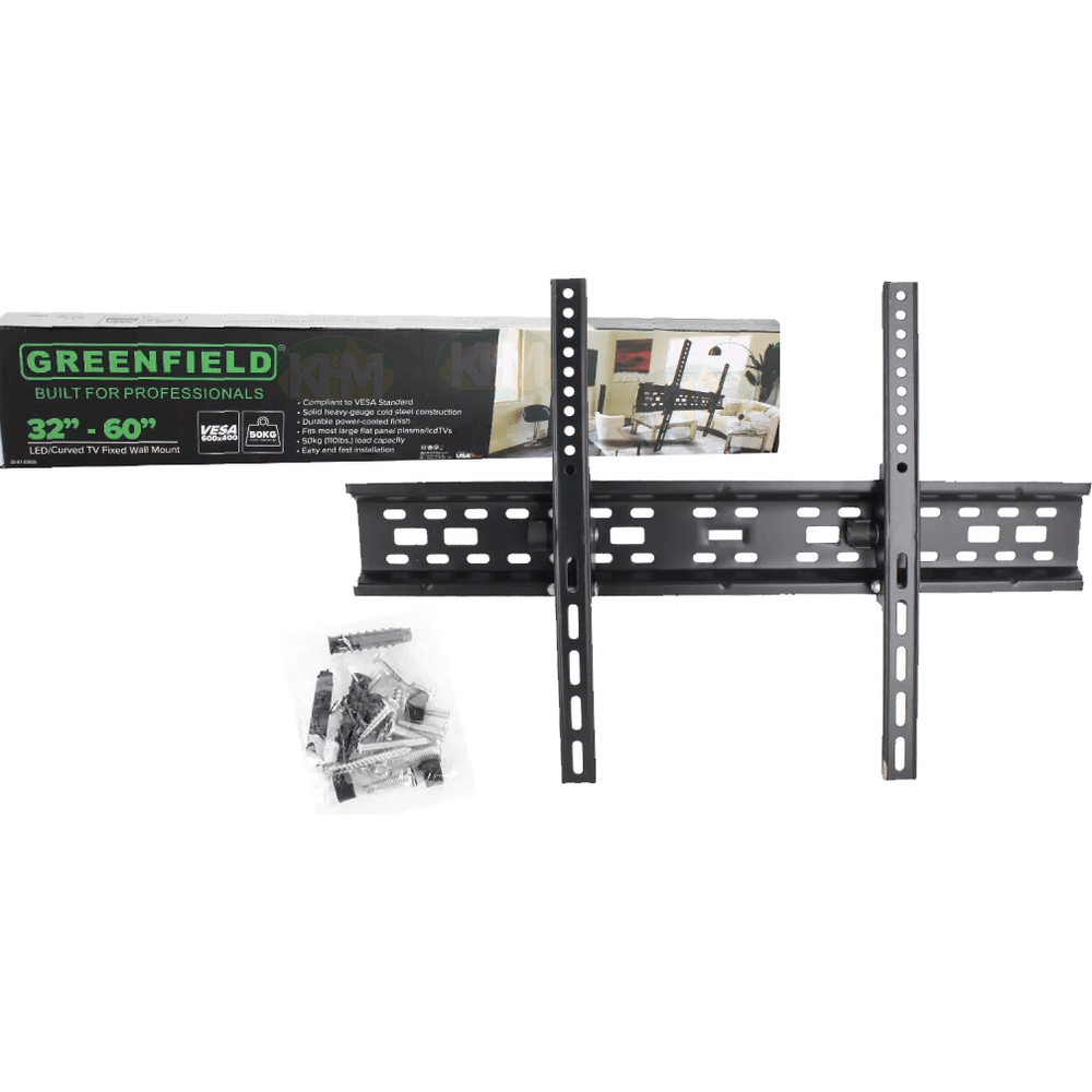 Greenfield MCR-T03 Fixed TV Wall Mount Bracket 32 Greenfield MCR-T03 Fixed TV Wall Mount Bracket 32